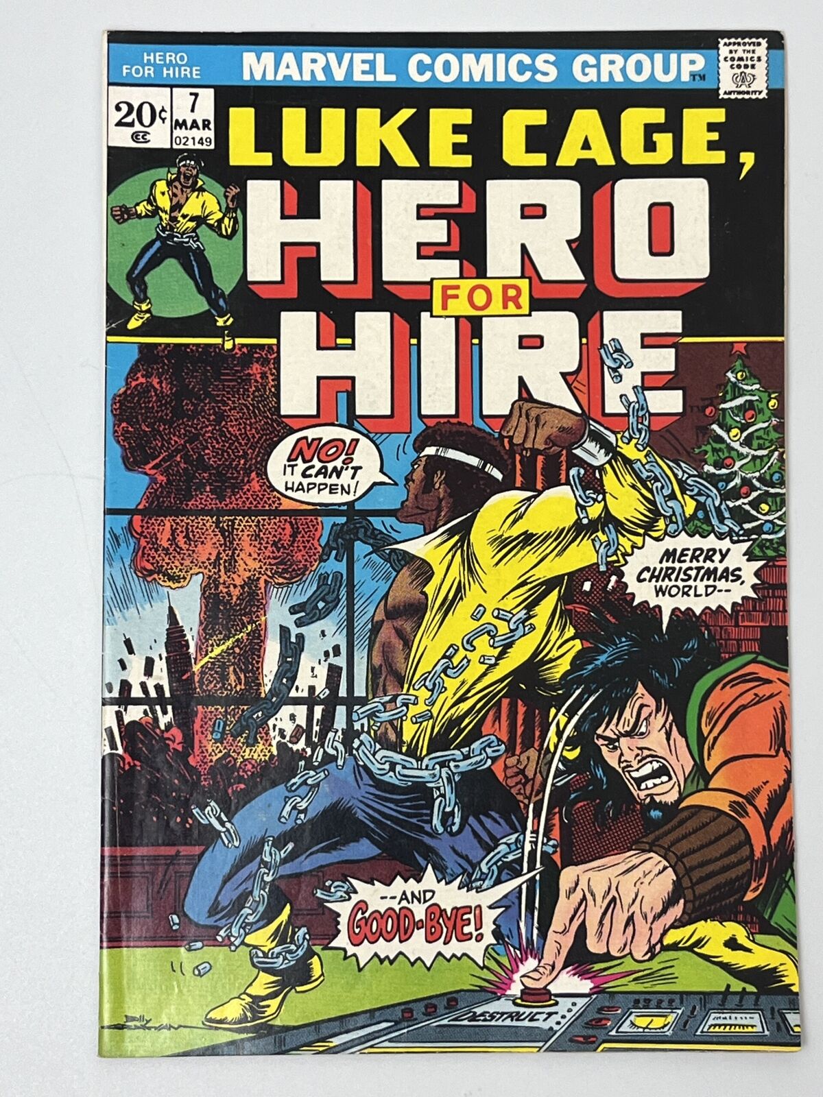 Hero For Hire #7 (1972) in 6.0 Fine