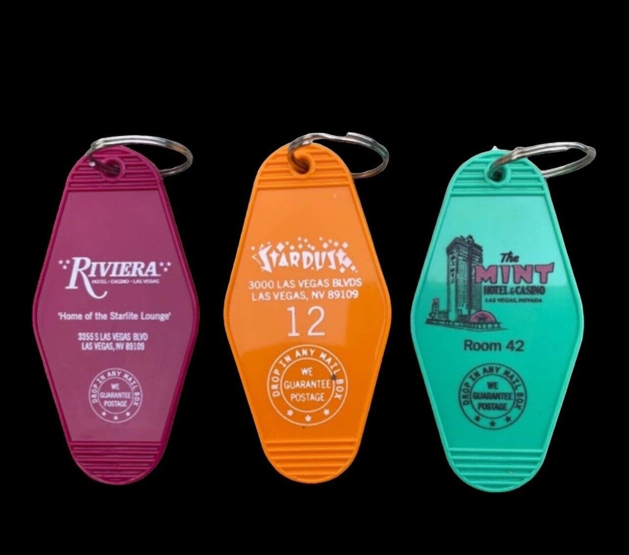 OLD LAS VEGAS #2 Replica Collection - Get 3 Keytags