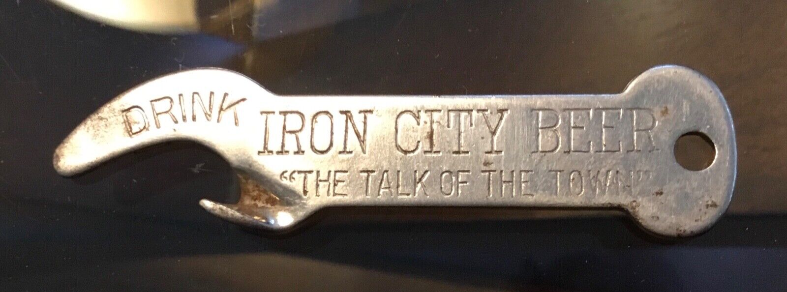 Early 1900s Iron City Beer Bottle Opener Pittsburgh PA Advertising 