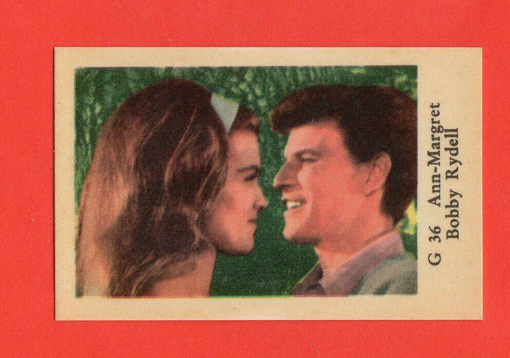 1964 Very Early Ann Margret/Bobby Rydell  Dutch Gum Card Pack Fresh RC ??