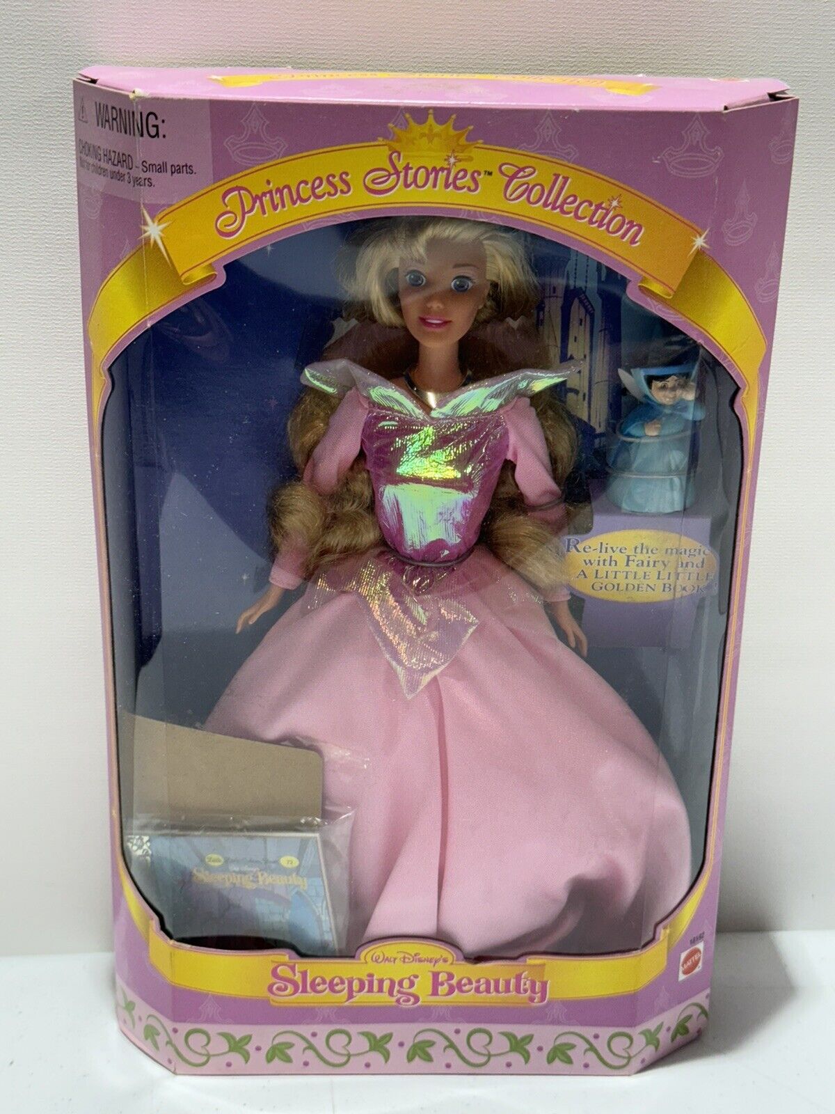 1997 MATTEL Disney's Princess Stories Collection Sleeping Beauty Doll NIB