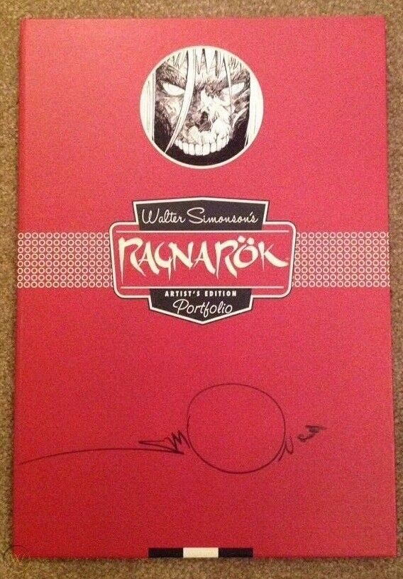 Walter Simonson's Ragnarok Artist Edition Portfolio - NEW IN BOX - RAEPORT
