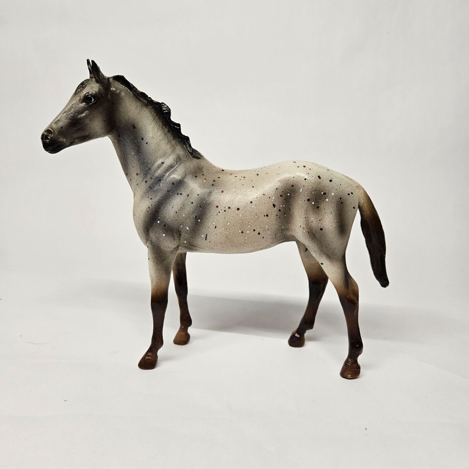 Breyer Horse 6136 Classic 2009 Duchess Mold Wild Blue Roan Model Figure