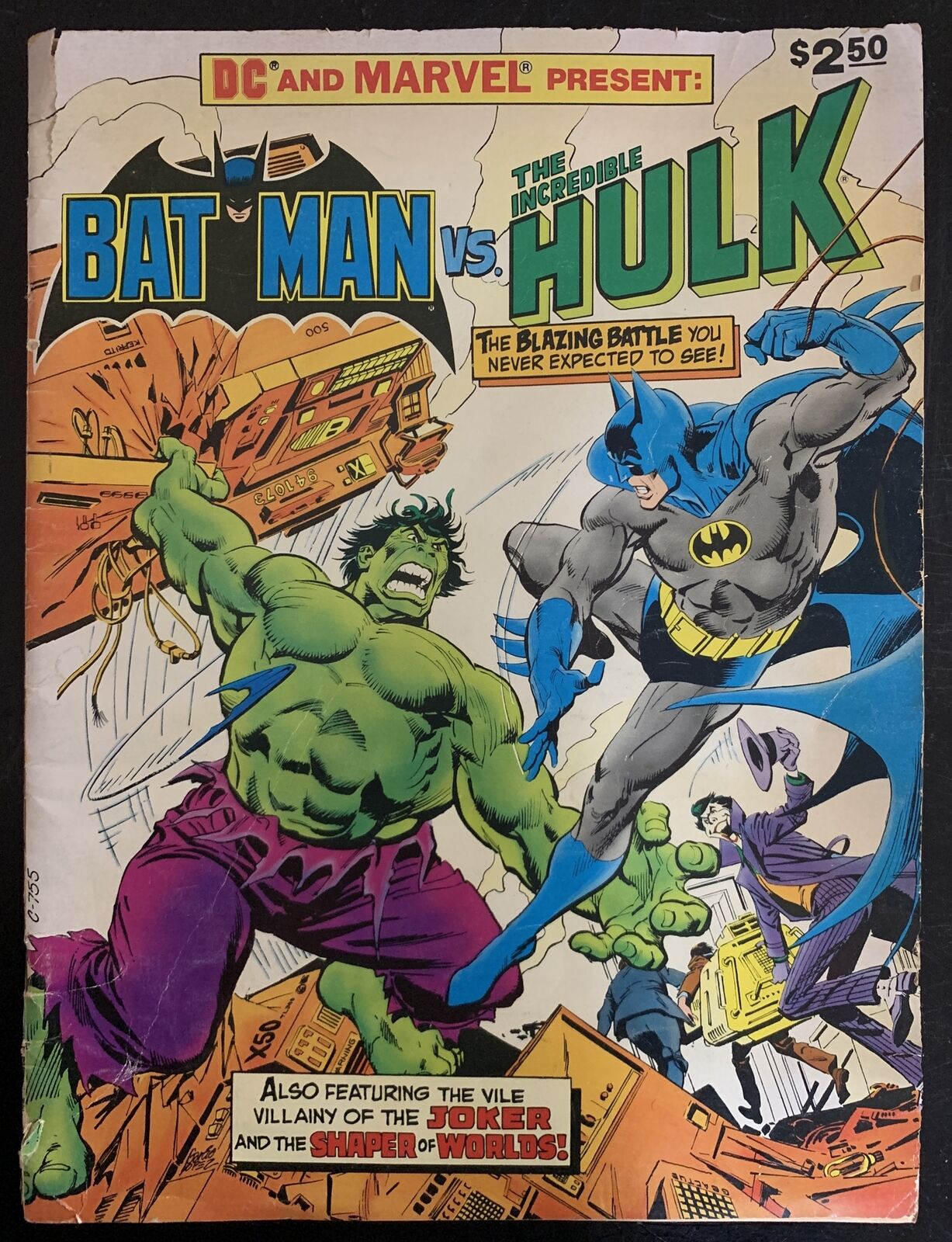 DC AND MARVEL PRESENT: BATMAN VS. THE INCREDIBLE HULK