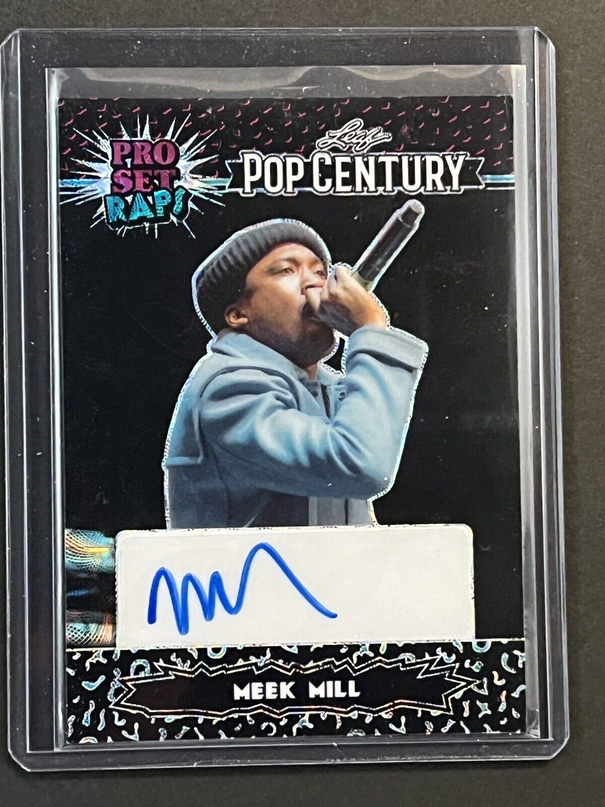 2023 Leaf Pop Century Metal Meek Mill - SSP Rapper Icon Auto Autograph #d 1/3