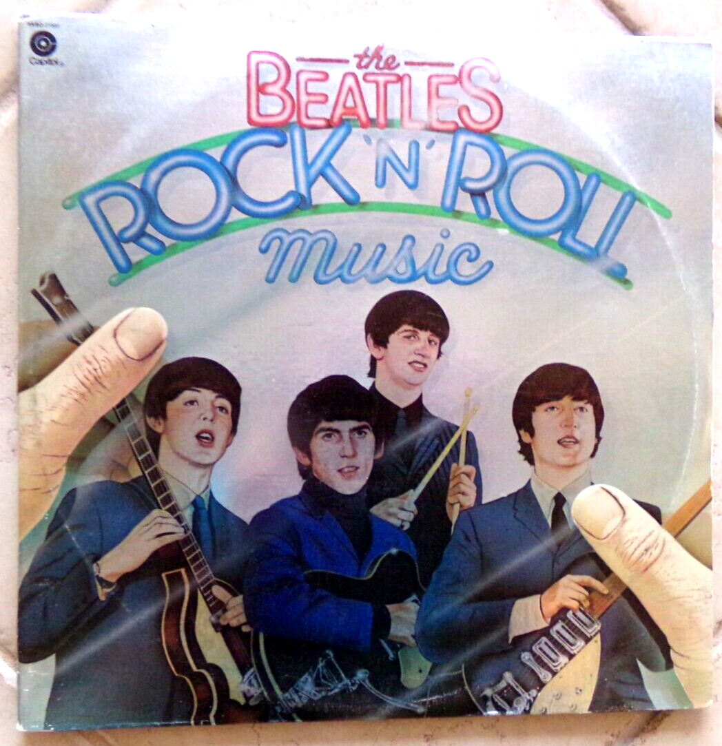 The Beatles Rock 'N' Roll Music, double vinyl album with 28 songs in VG+ cond.