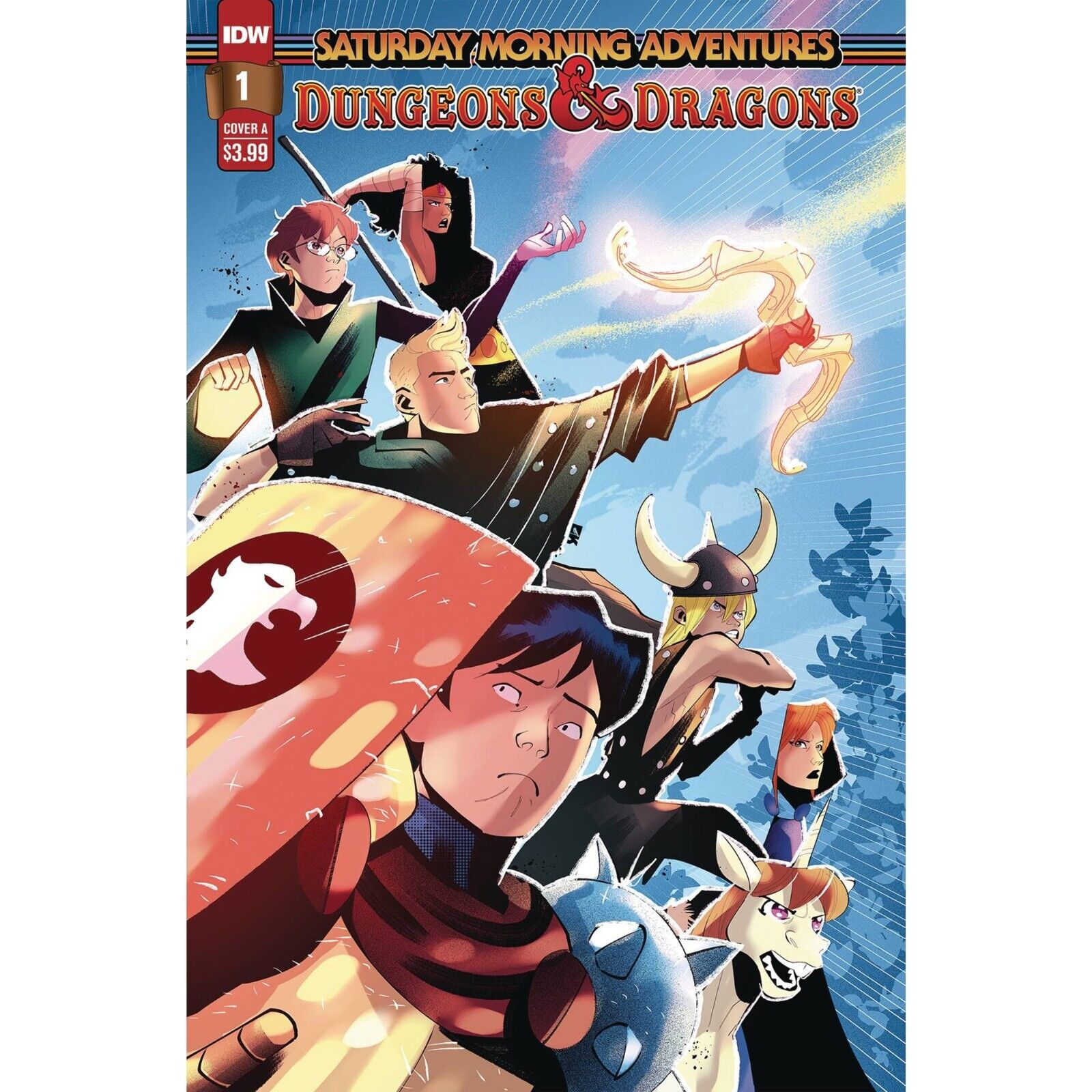 Dungeon & Dragons Sat Morn Adv 2 (2024) 1 2 3 | IDW | COVER SELECT