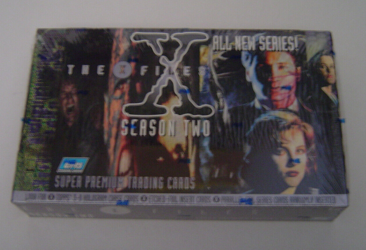 Topps Trading Cards 1996 X-Files Season Two 72 Card Series Hobby Box Sealed QTY