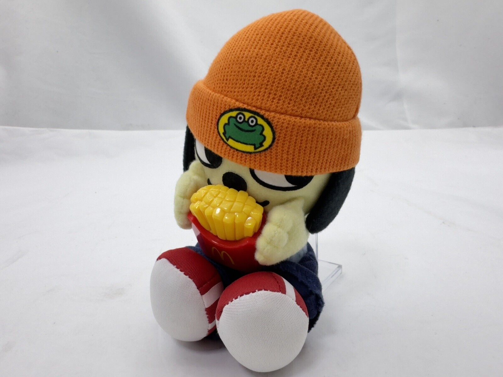 PaRappa the Rapper Mcdonald's Plush toy Vibration French Fries Doll