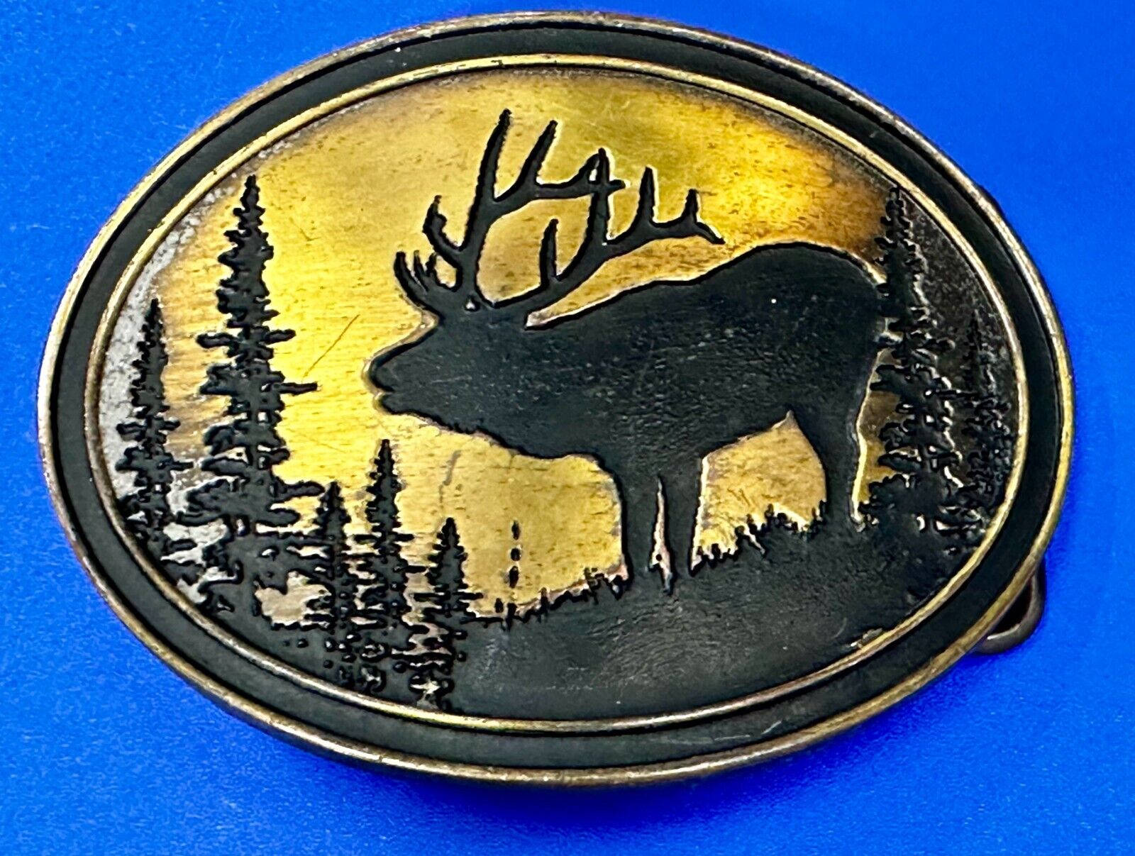 Mountain Moose Elk Shadow Buck Deer Wilderness Belt Buckles by Taylor Brands