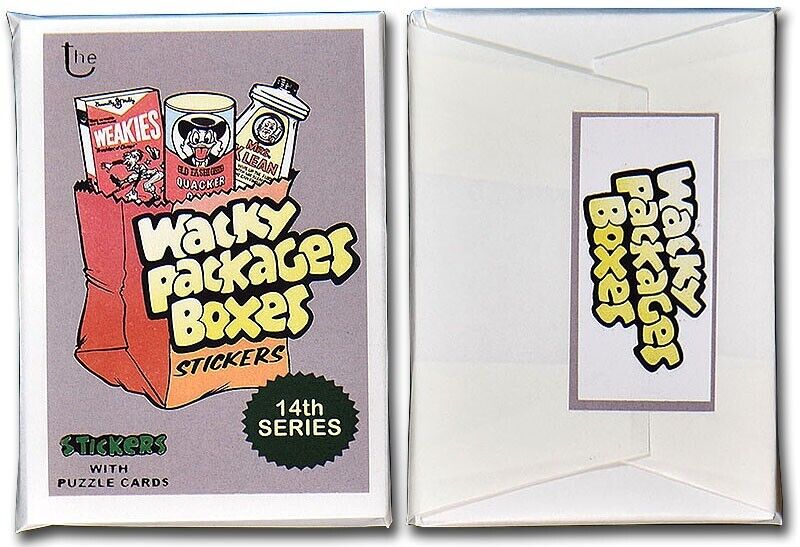 2019 Lost Wacky Pack Box Stickers Series 14 Complete Set Sealed