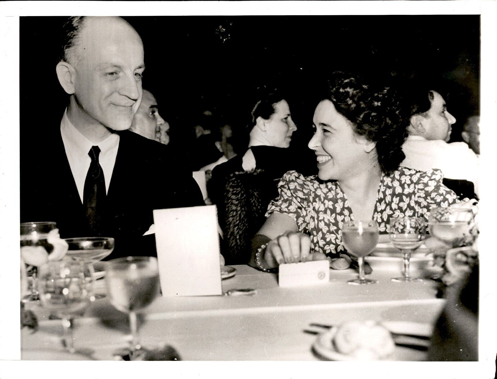 LG56 1942 Orig AP Photo U.S. UNDER SECRETARY SUMNER WELLES @ PAN AMERICAN DINNER