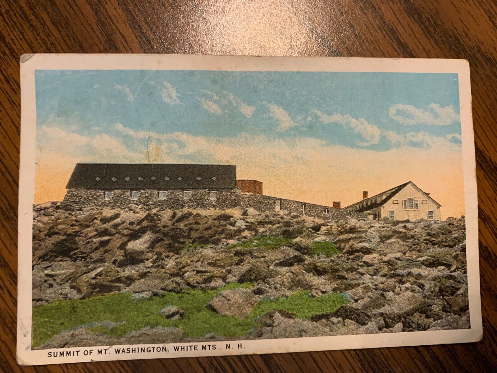 MT Washington Vintage Postcards - United States -  With two cents stamp