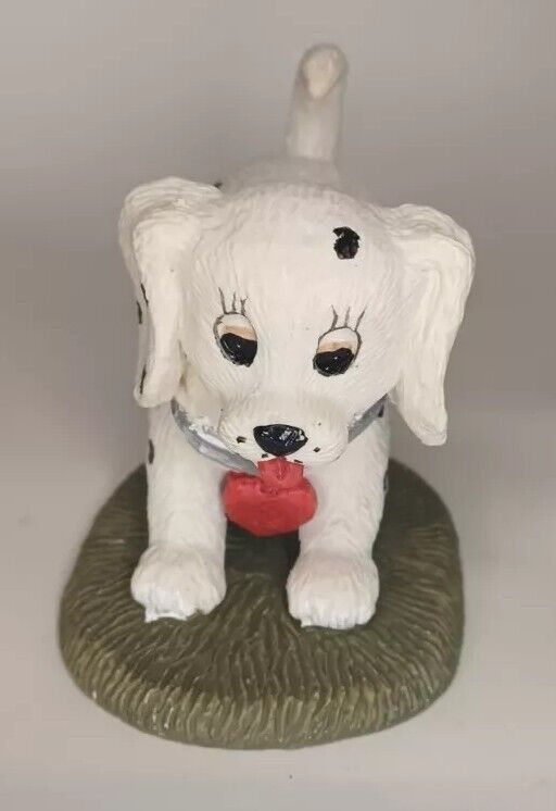 Dalmatian Puppy Vintage Handpainted Figurine
