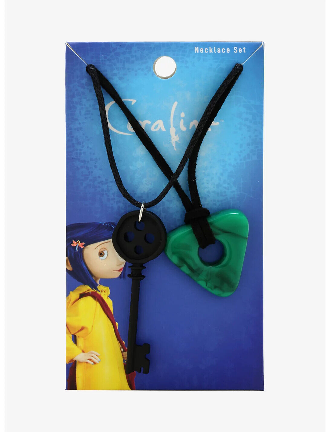 New  Coraline Key & Seeing Stone Necklace Set Pre-order