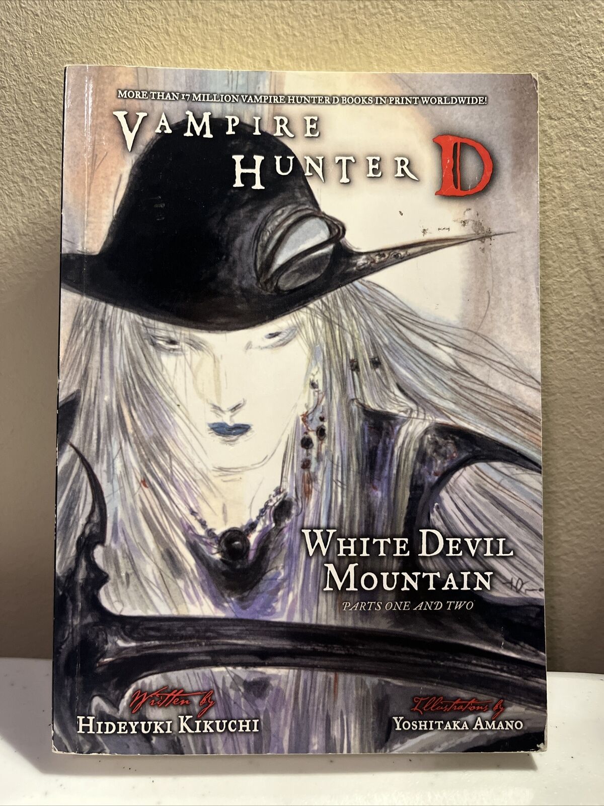 Vampire Hunter D Vol. 22 English Novel White Devil Mountain part 1 and 2 RARE