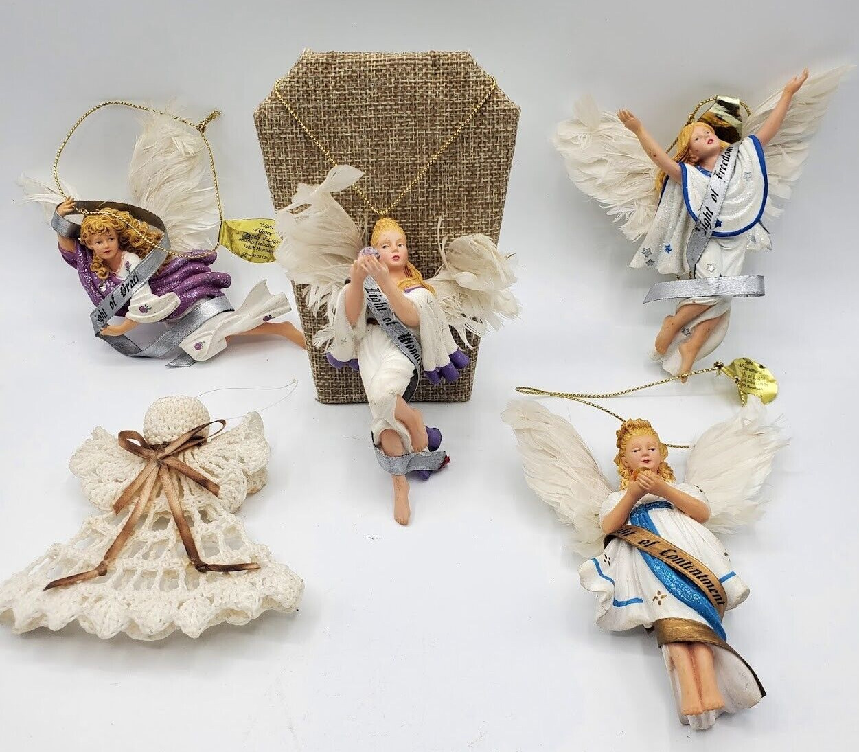 Angels of Light Judith Meyeraan Heirloom Christmas Ornaments Angels