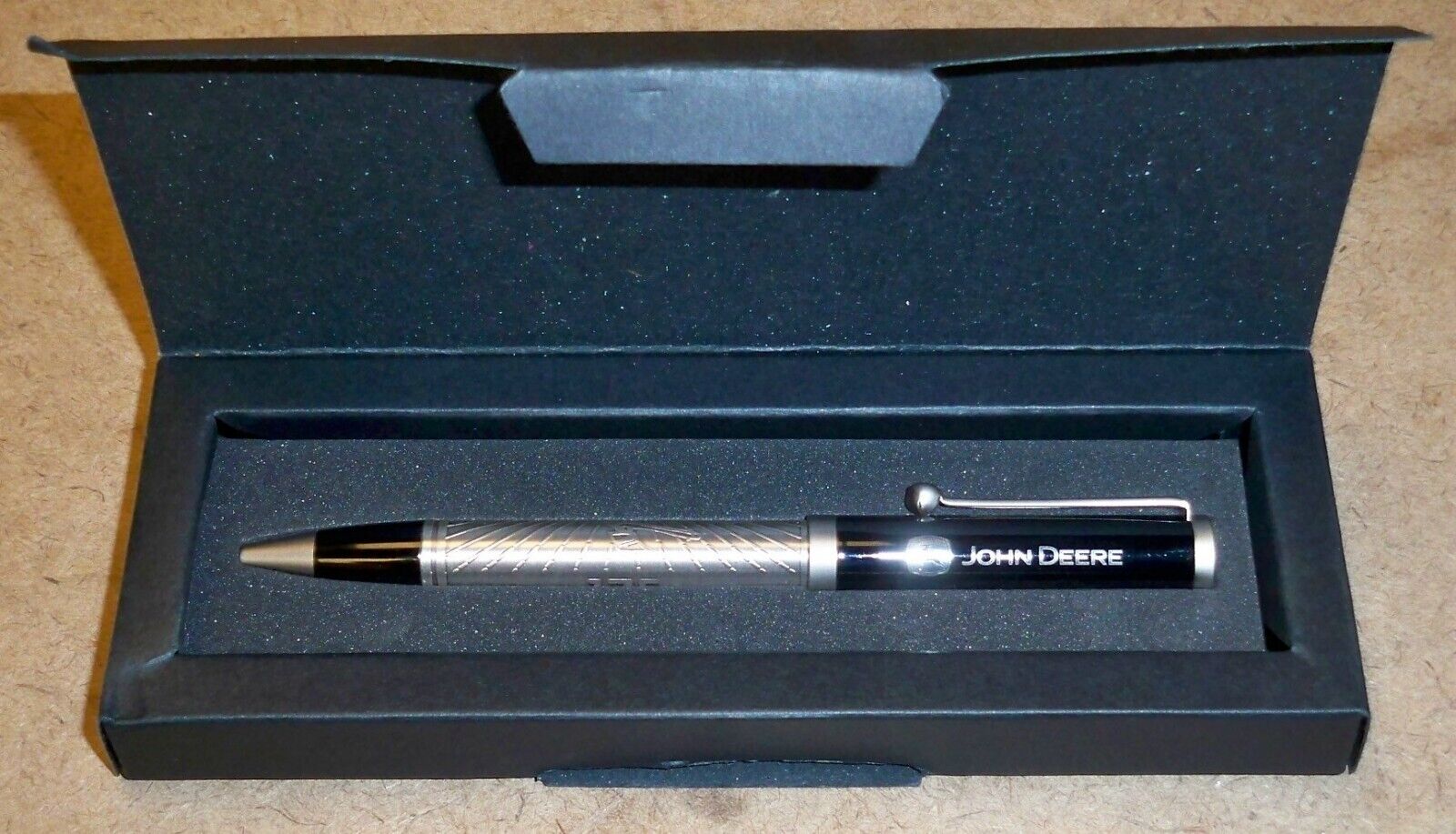 Vintage JOHN DEERE 175 Year Anniversary Pen /WORKS Great & comes w/ Original Box