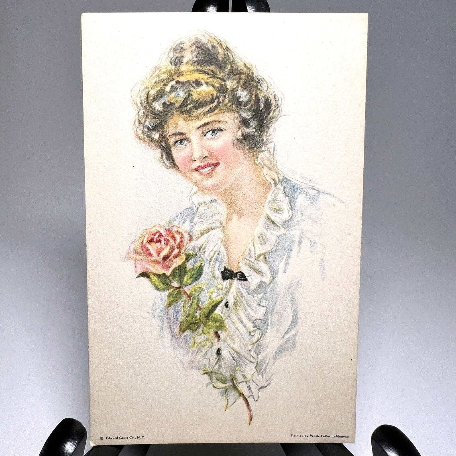 Vintage Postcard American Girl No. 74 by Artist Pearle Fidler LeMunyan