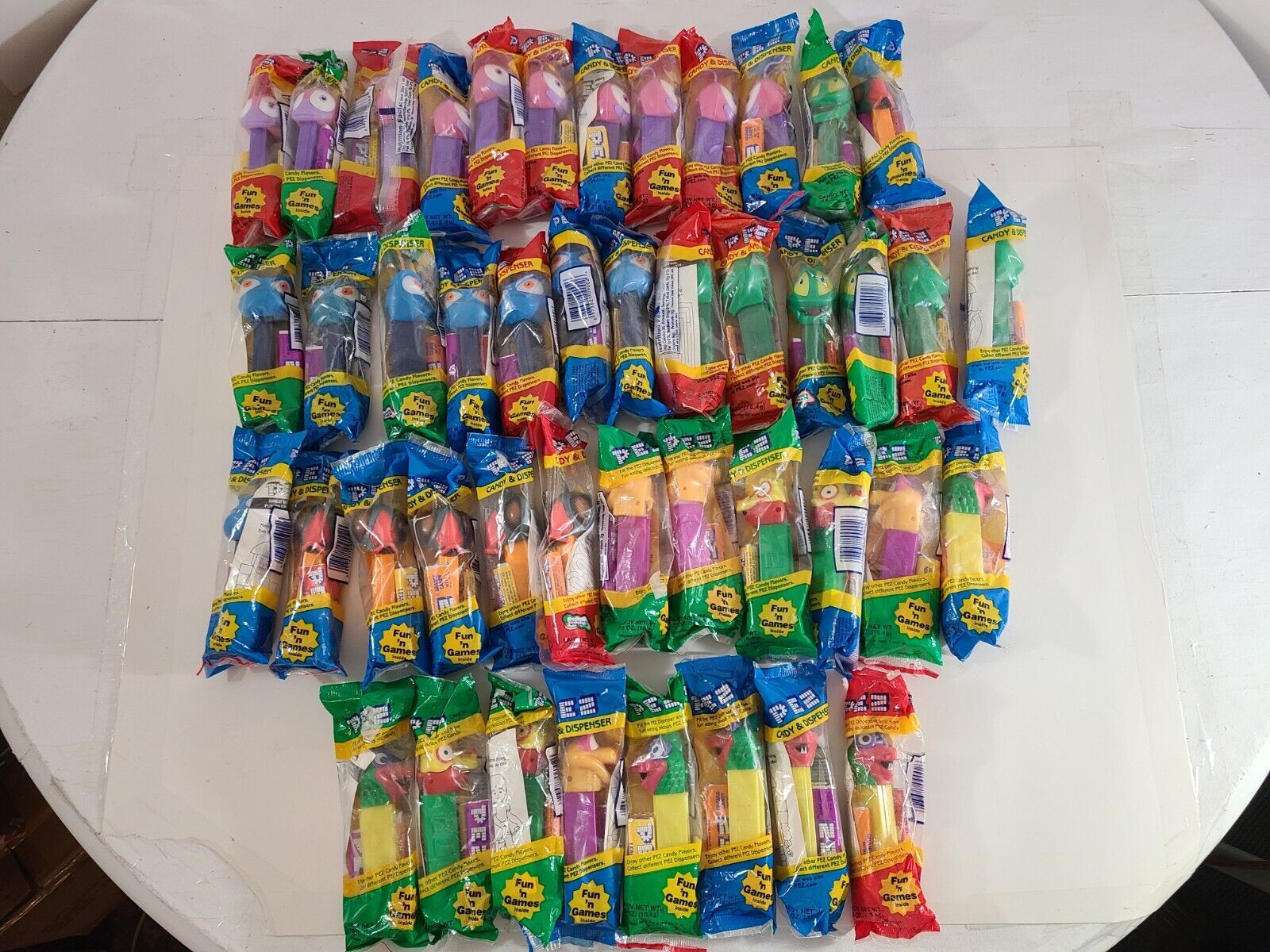 45 lot of PEZ Pezasaurs and Bugz all Brand New and Sealed