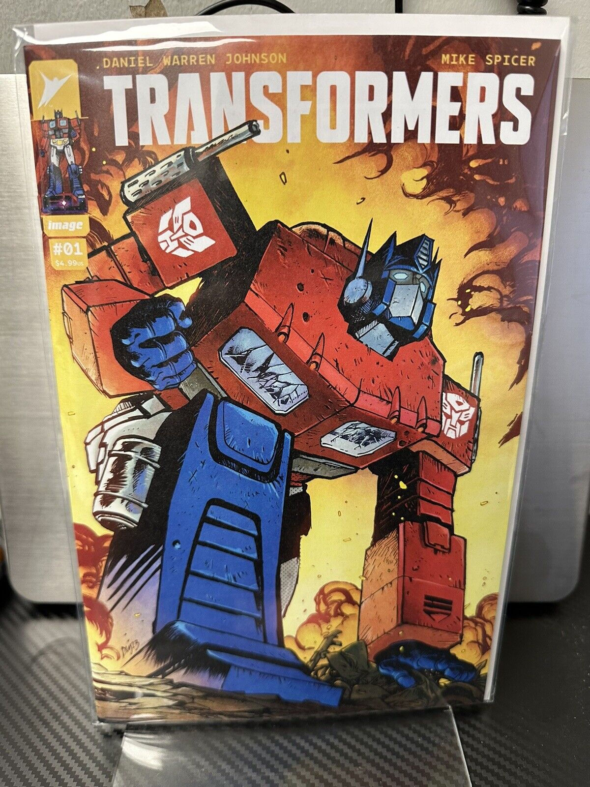 Transformers #1 Cover A 1st Print Image Comics 2023 Daniel Warren Johnson NM