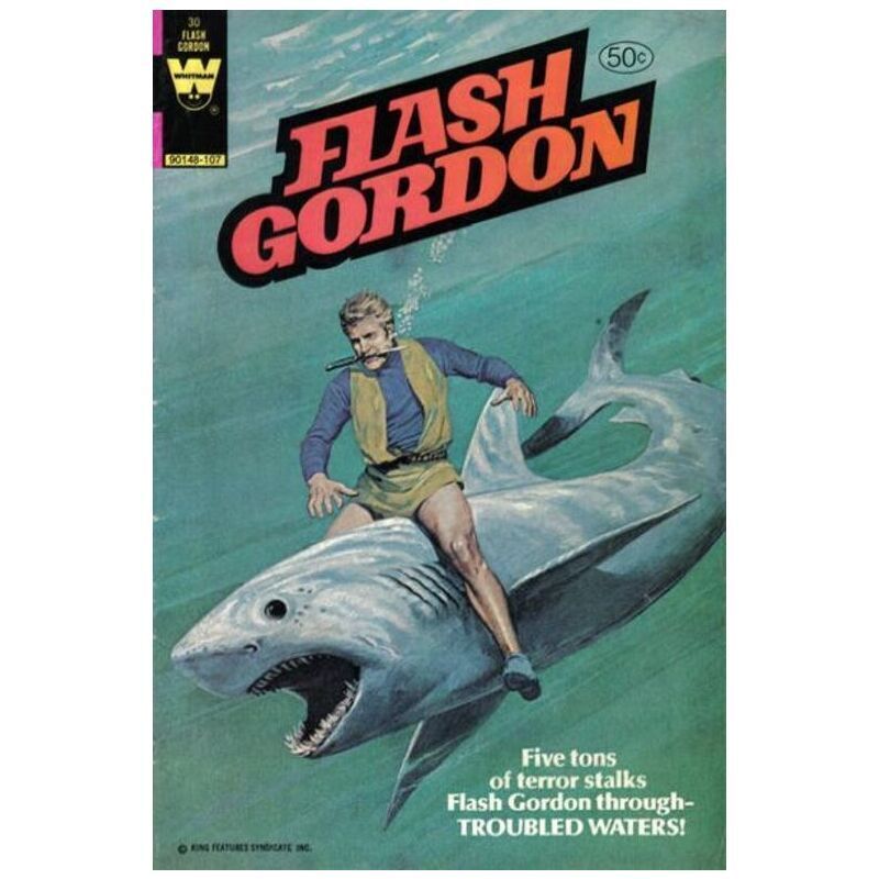 Flash Gordon (1966 series) #30 50 Cent Variant in F cond. Charlton comics [c\