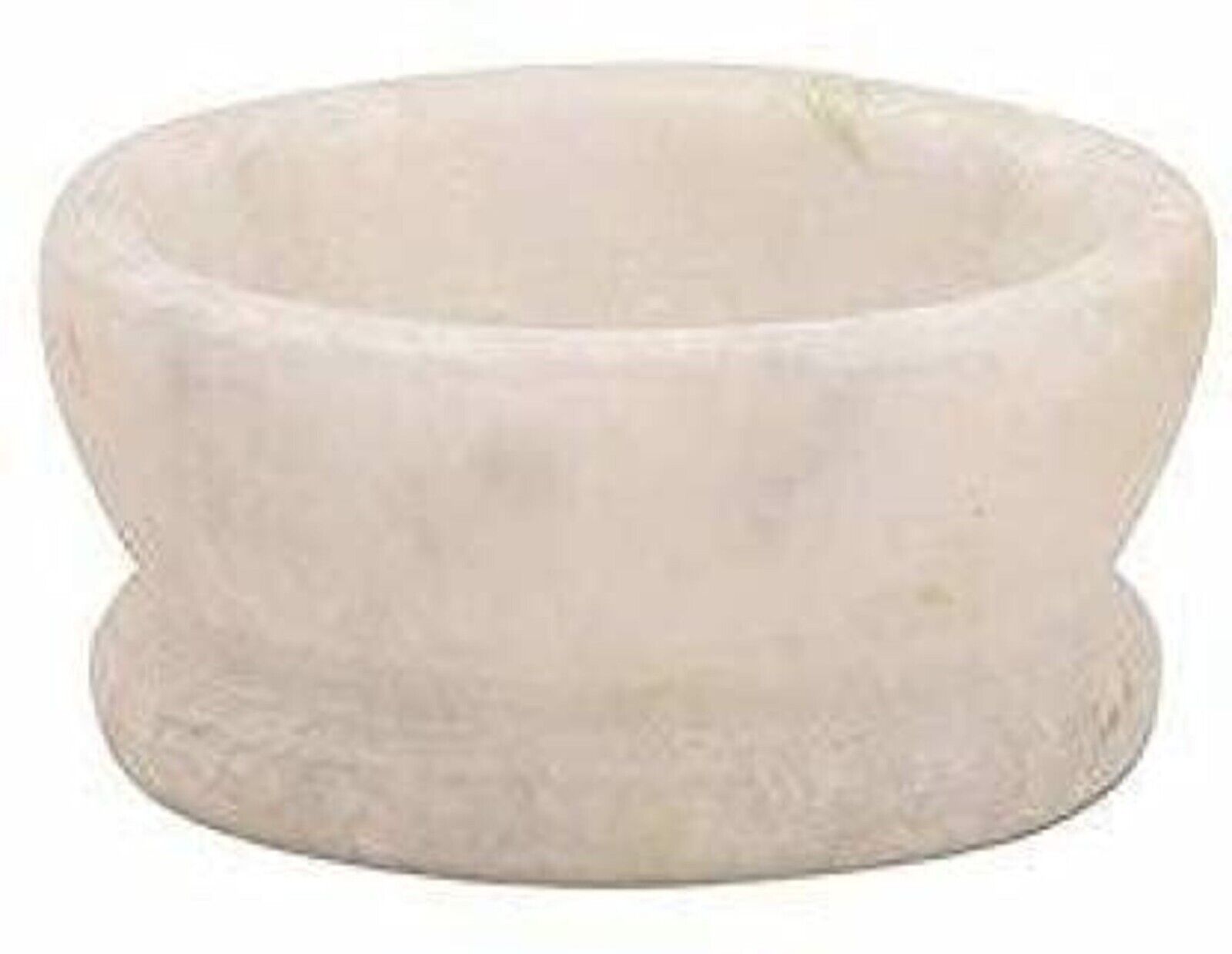 Polished White Marble Diya - Marble Table Diya 2 inch