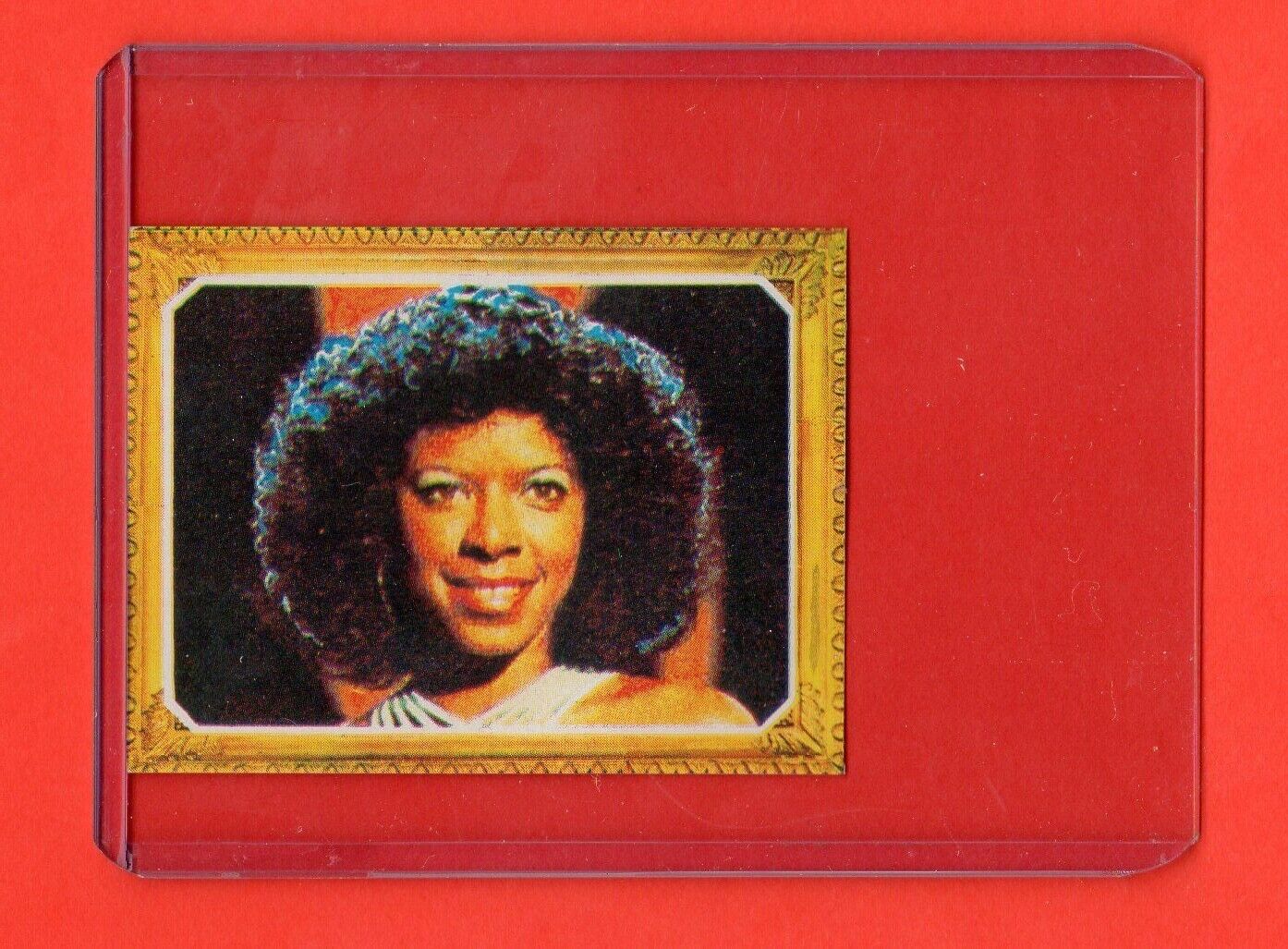 1979 Natalie Cole  Peru Mis Favoritos Sticker/Card HTF  Pack Fresh