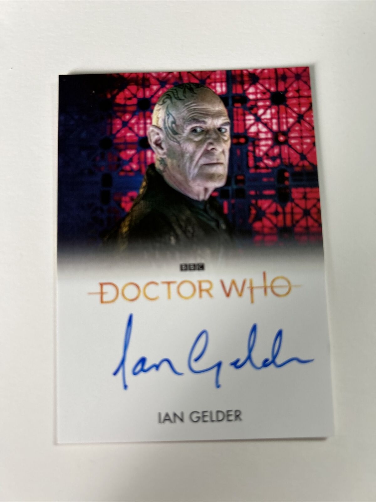 2018 Rittenhouse Doctor Who Series Ian Gelder as Zellin Autograph Card