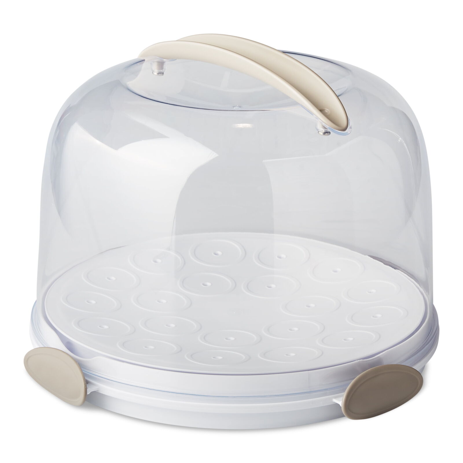 Round Cake Carrier with Clear Plastic Cover, 13\