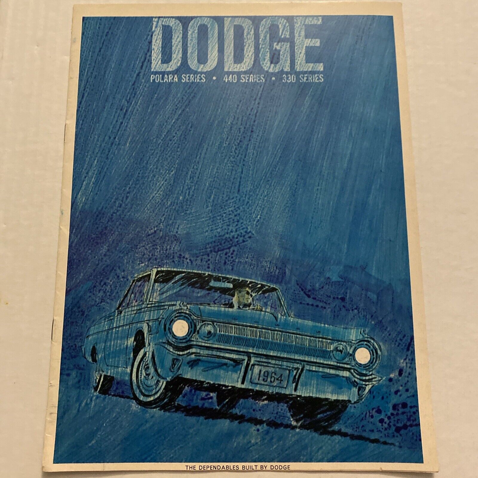 Original 1964 Dodge Polara, 440 Series 330 Series Dealer Sales Brochure Catalog