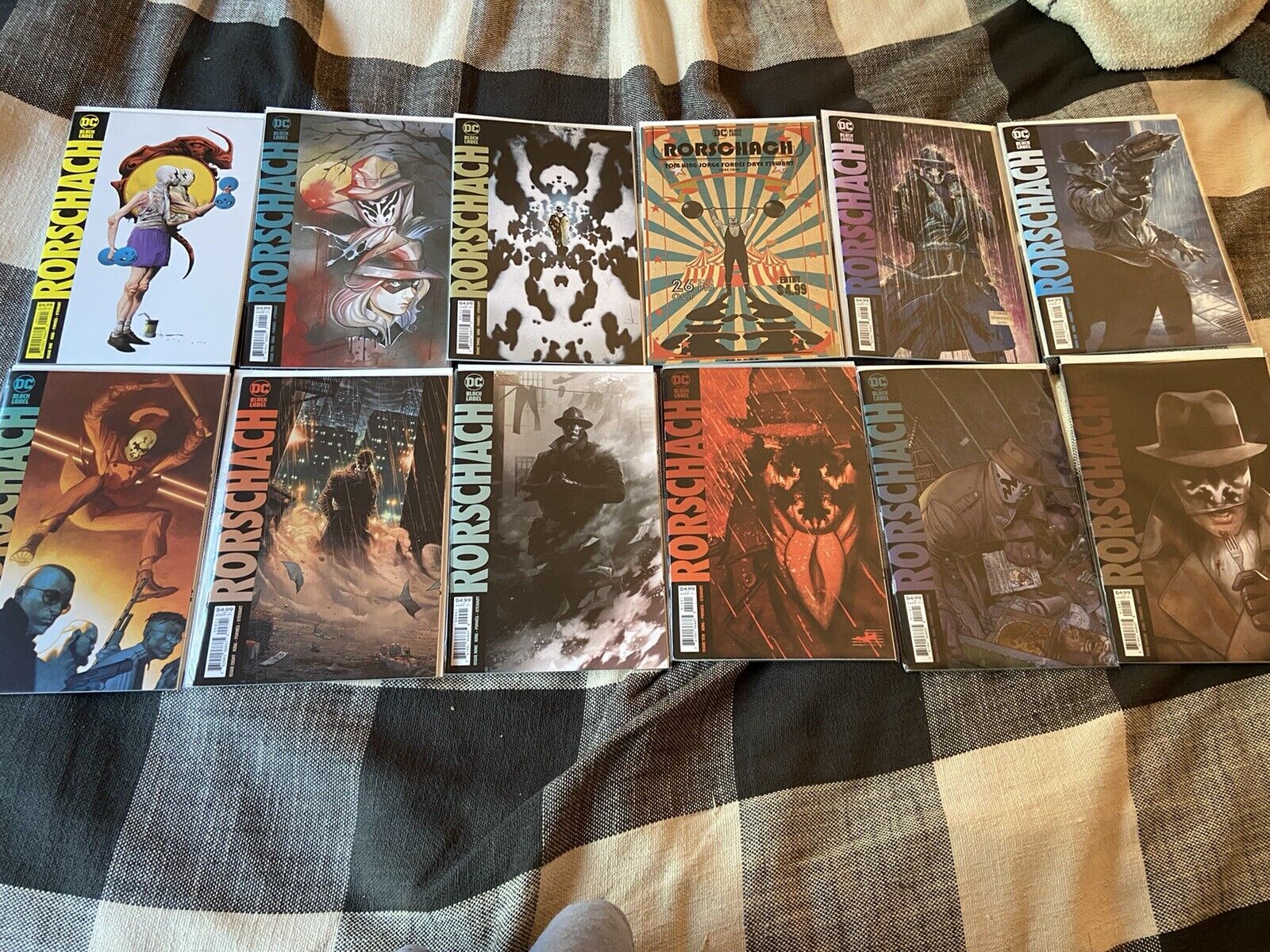 Rorschach #1-12 Complete Set (2020-2021) DC Comics