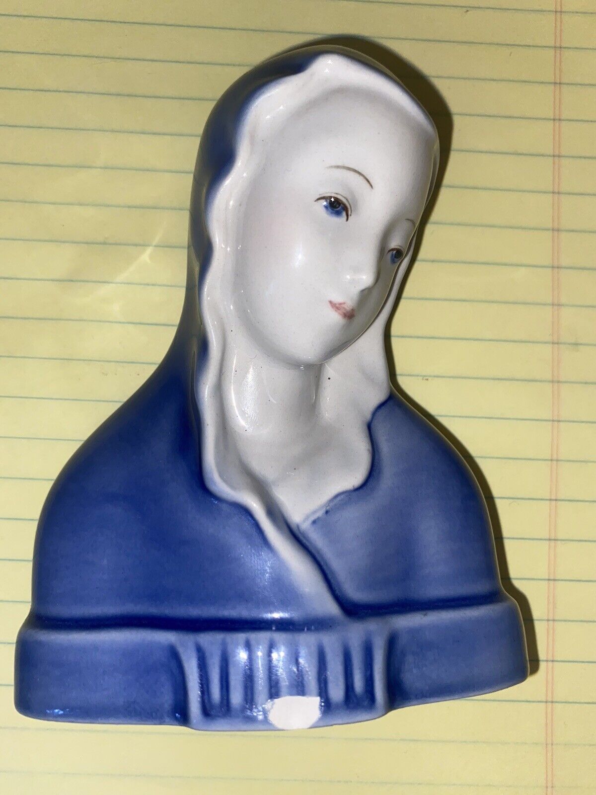 Vintage Goldscheider Ceramic Figurine Madonna By Piera Fowers