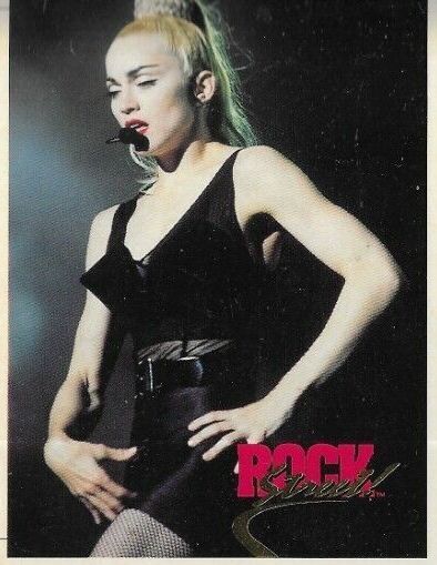 1991 Rockstreet Madonna - Promo Music Card