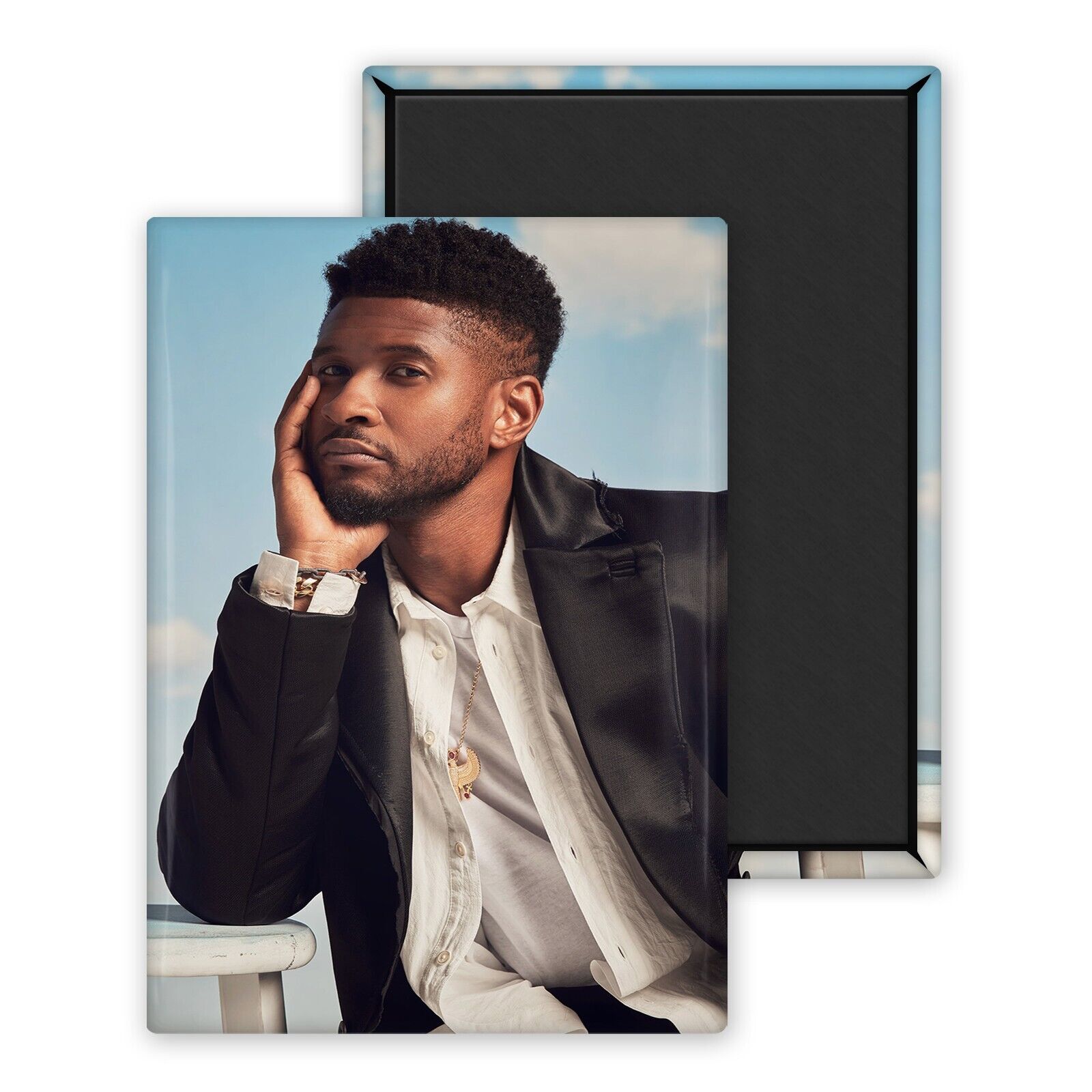 Usher-Magnet Custom 54x78mm Photo Fridge