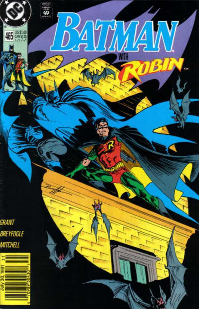 Batman #465 Newsstand (1940-2011) DC Comics