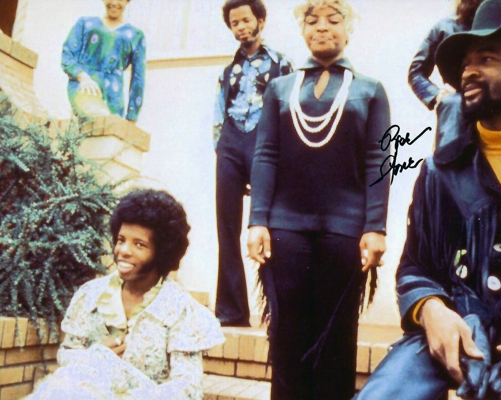 GFA Sly & the Family Stone * ROSE STONE * Signed 8x10 Photo R3 COA