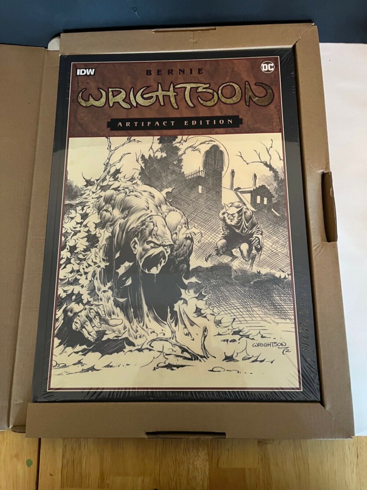 BERNIE WRIGHTSON  Artifact Edition - Artist IDW Hardcover HC Factory Sealed OOP