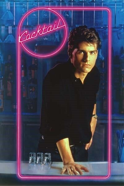 Cocktail Tom Cruise 18x24 movie poster