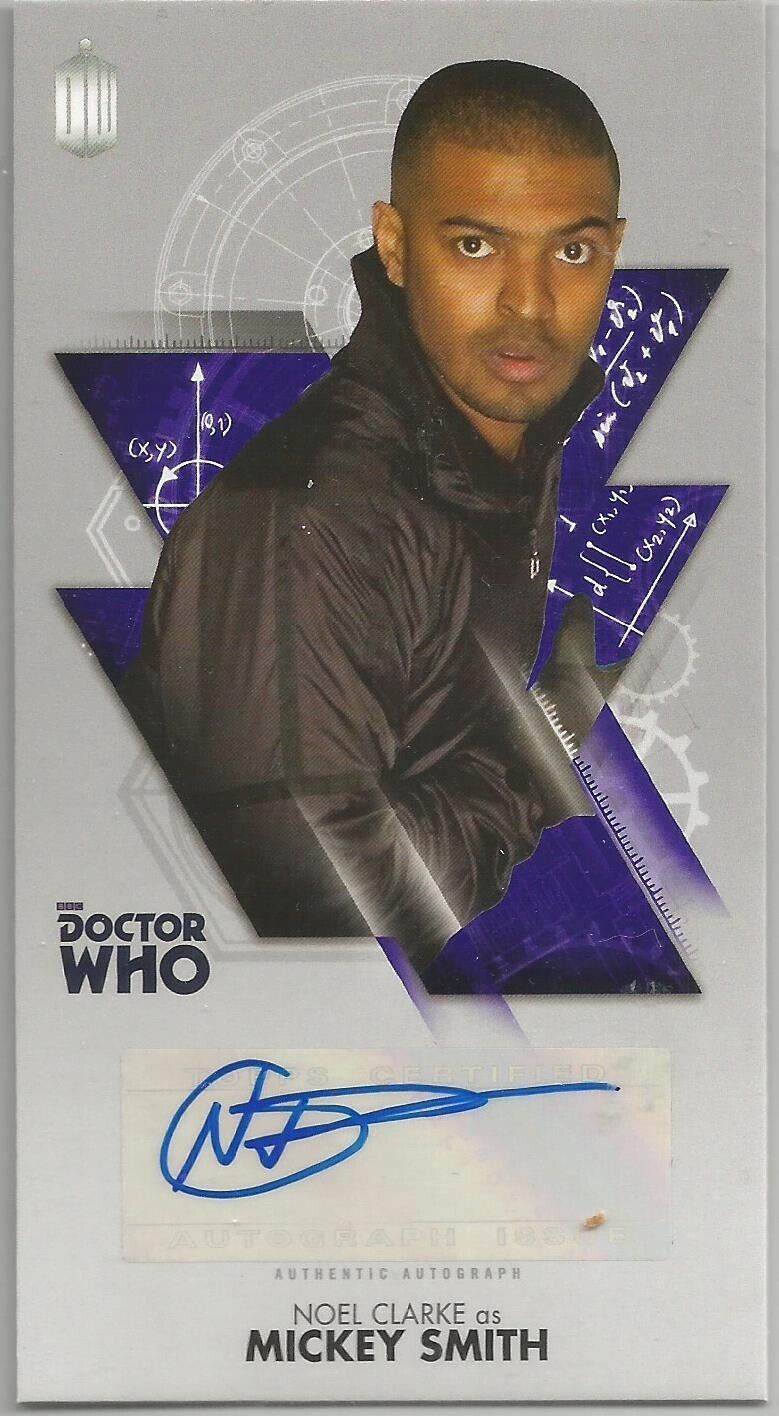 NOEL CLARKE autograph trading card, 10TH DOCTOR ADVENTURES WIDEVISION