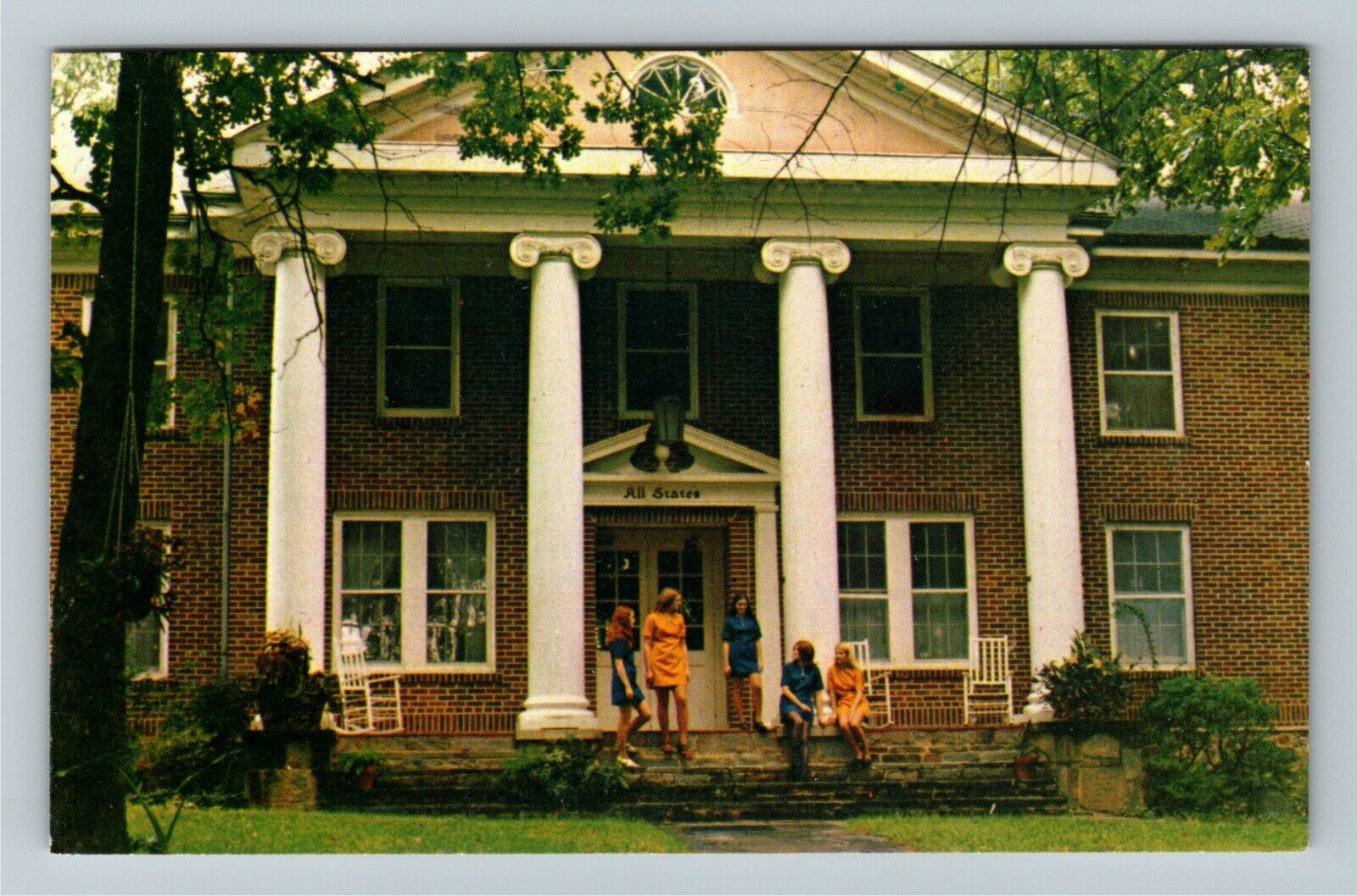Tamassee SC-South Carolina, All States Dormitory, c1984 Vintage Postcard