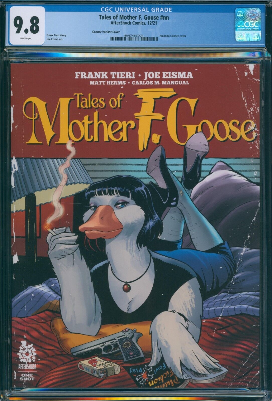 Tales of Mother F Goose CGC 9.8 - 1:10 Amanda Conner - Pulp Fiction homage 