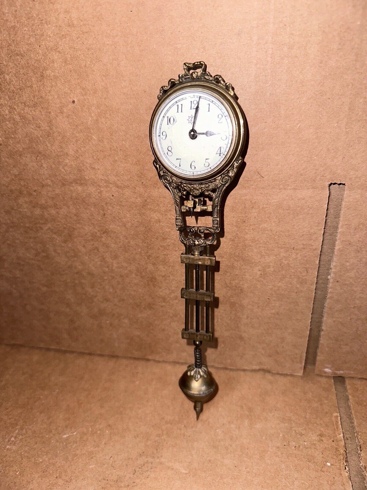 Vintage Junghans  Swinger Mystery Pendulum Clock, Untested