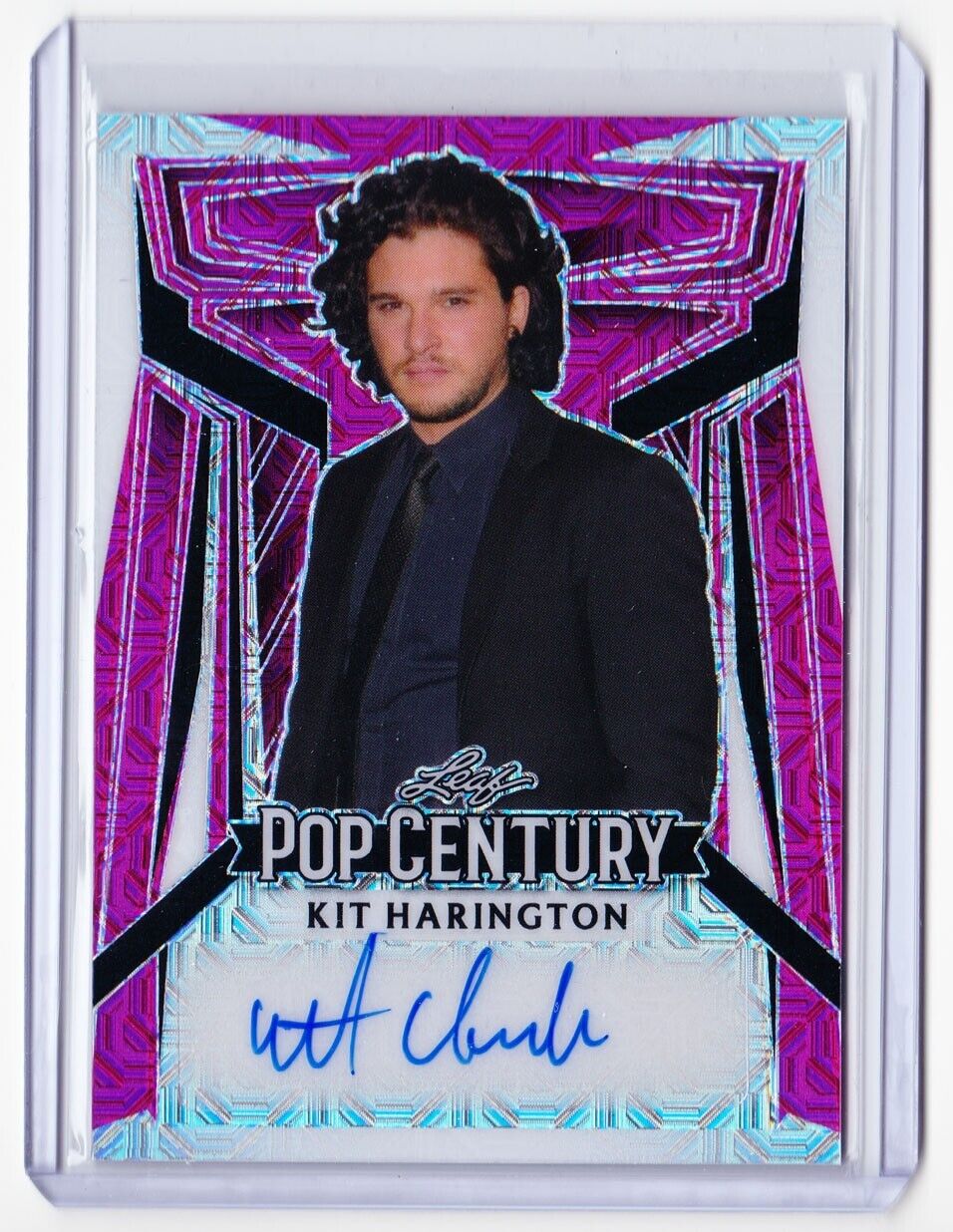 Kit Harington 2023 Leaf Pop Century Autograph Card # 4/4  Game of Thrones Auto
