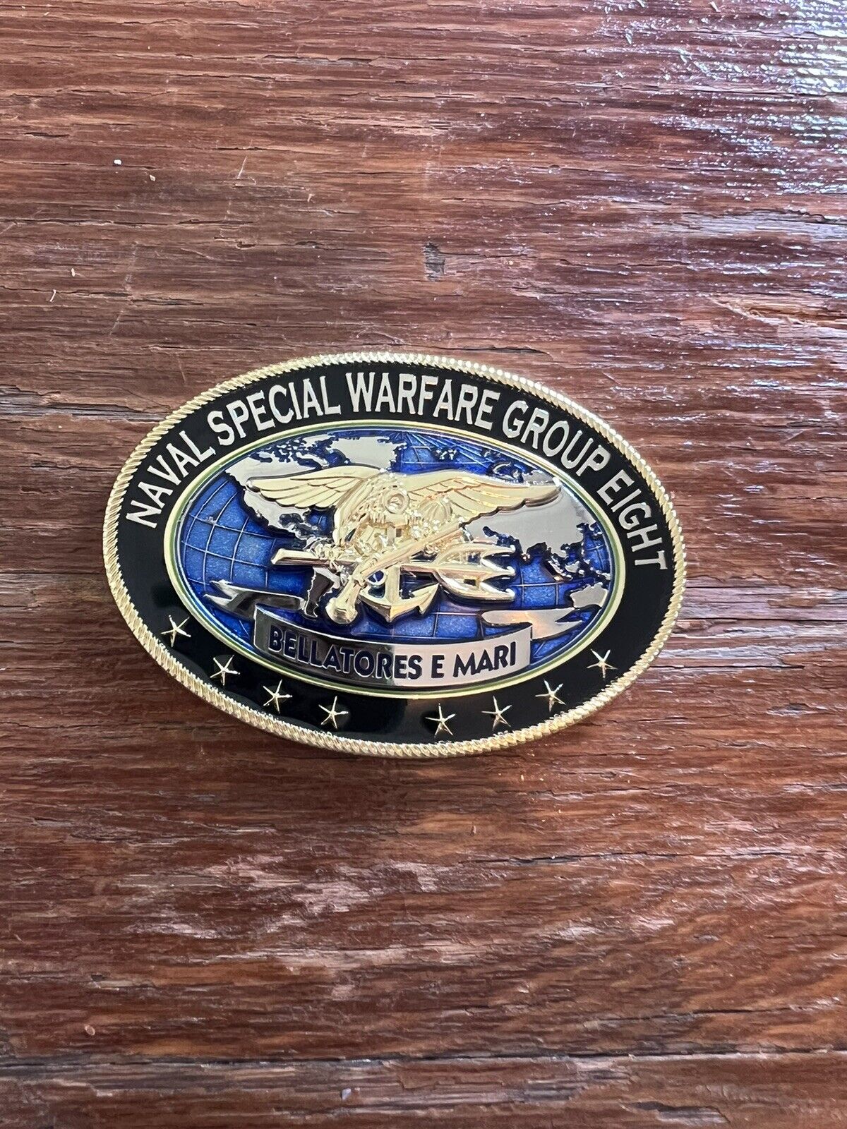 Naval Special Warfare Group 8 Command Coin