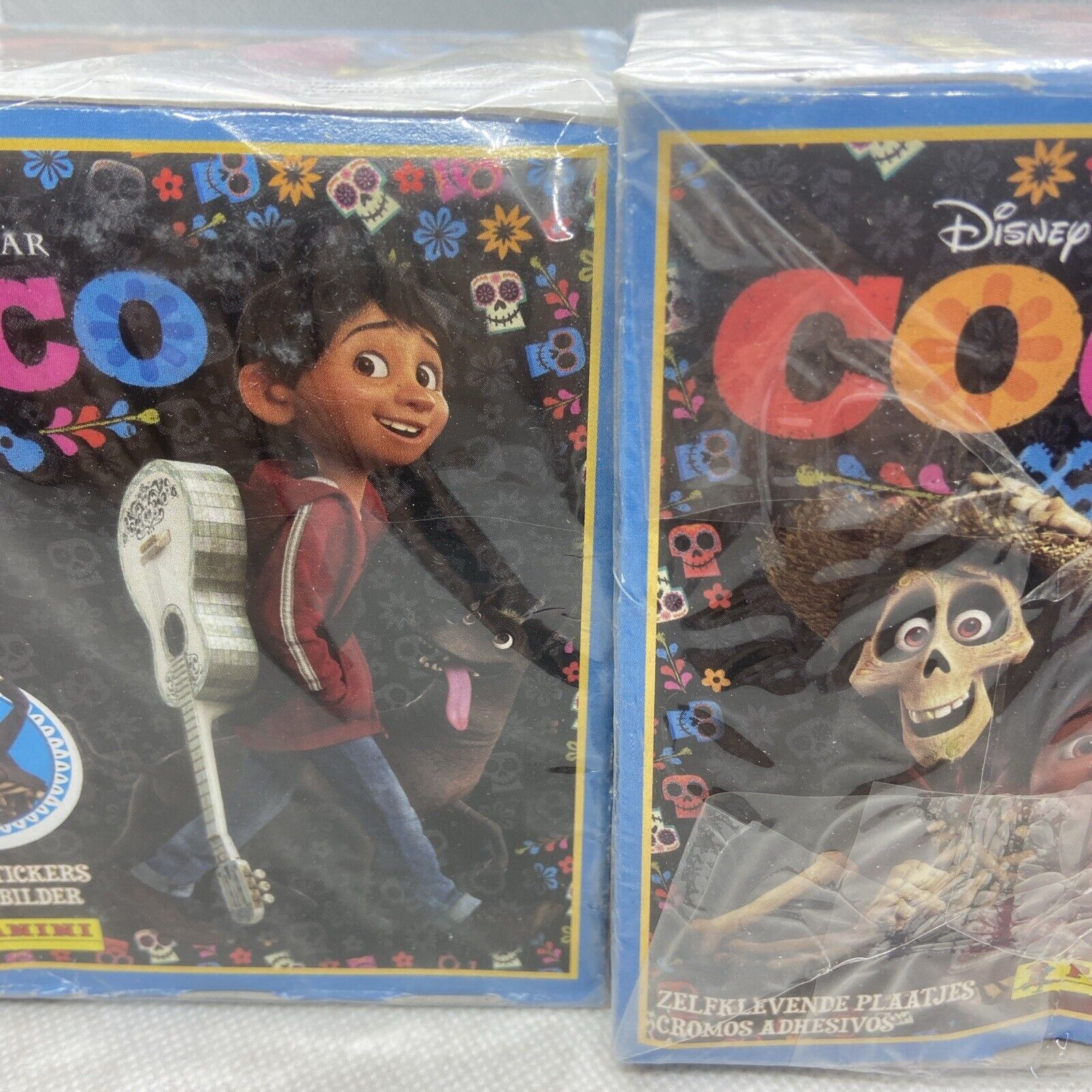 x2 Panini Disney Pixar Coco 2 Sealed Sticker Boxes( 500 Packs)