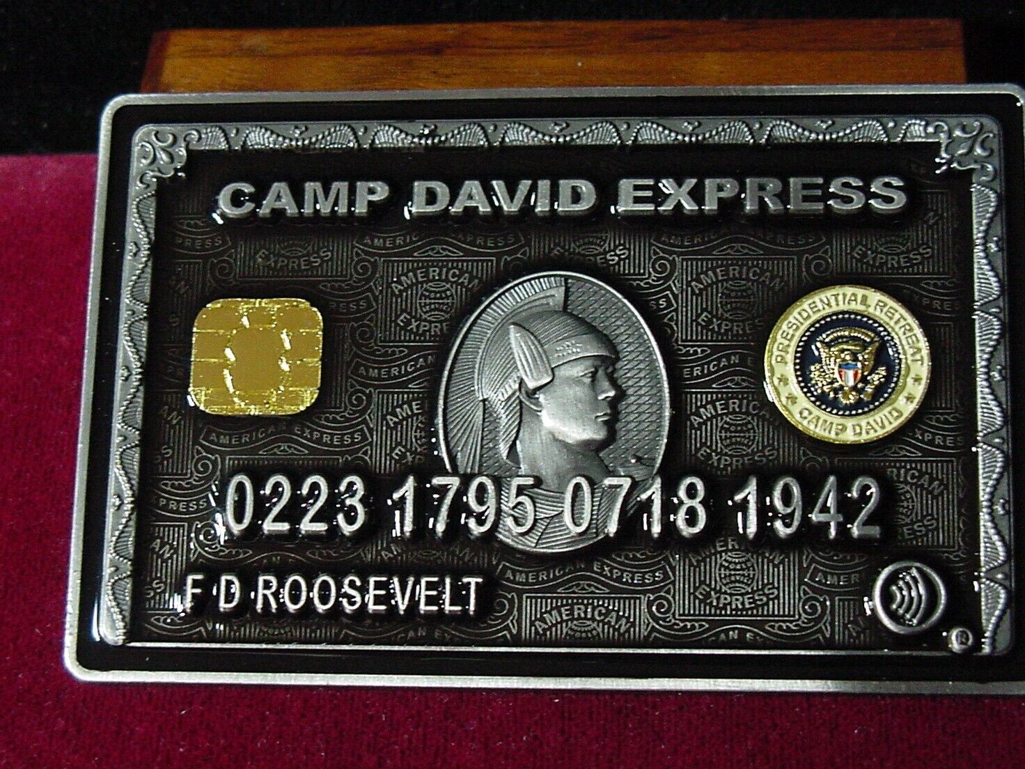 Presidential retreat Camp David Challenge coin #126 - Supply Department