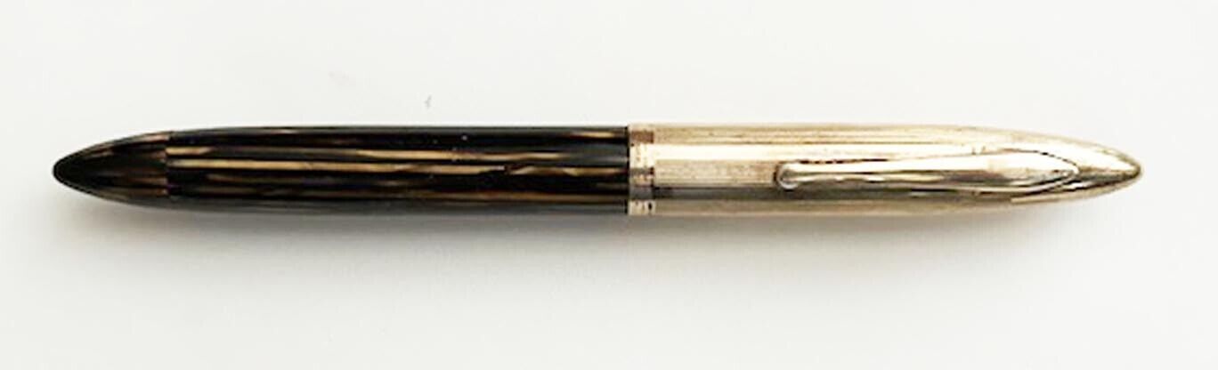 Vintage Sheaffer\'s White Dot Fountain Pen Gold Filled Cap 14k Triumph Nib