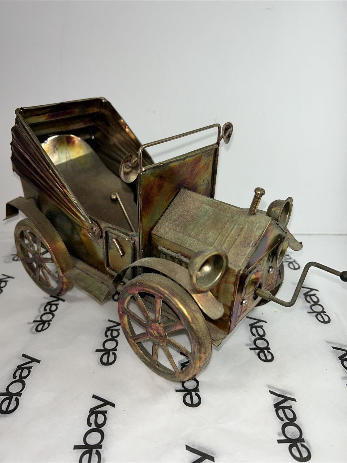 Vintage Berkeley Designs Music Box Jalopy Automobile Car \