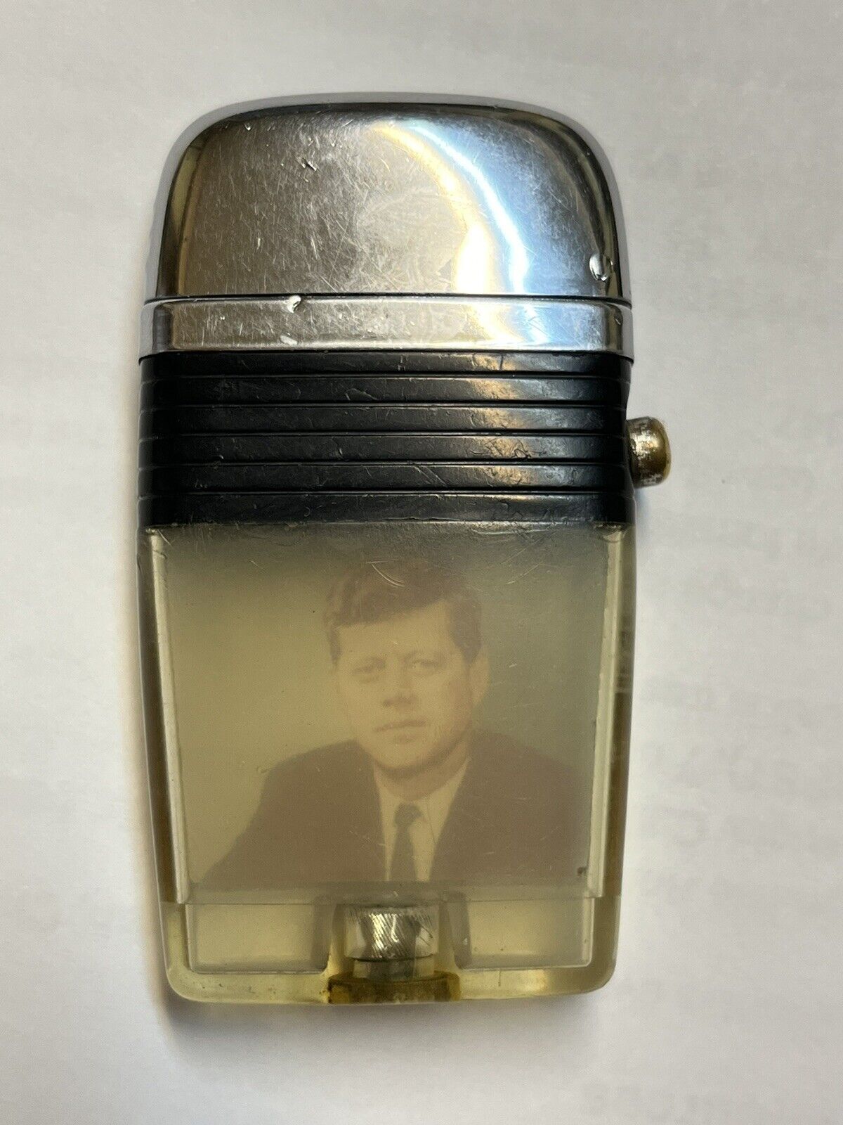 Vintage John F Kennedy Lighter Scripto VU President JFK